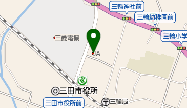 兵庫六甲農業協同組合 中地域事業本部 三輪支店の地図画像