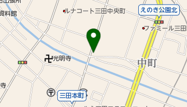 やす井呉服店の地図画像
