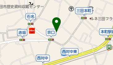 井元酒店の地図画像
