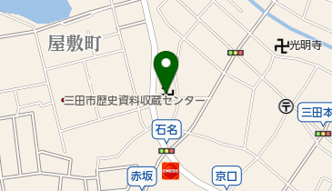 西方寺の地図画像