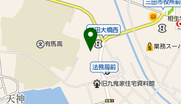 大和精屋の地図画像