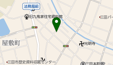 上垣書道用品専門店の地図画像