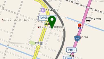 竹安園の地図画像
