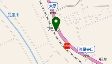 みやびオートカンパニーの地図画像