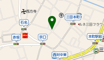 岸本美容院の地図画像