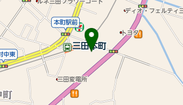 六甲庵の地図画像