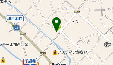 北条無線電機株式会社の地図画像
