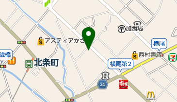 兵庫県信用組合加西支店の地図画像