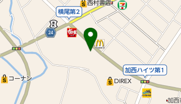 すし官太加西店の地図画像