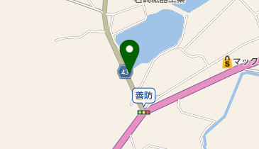 つり池センターの地図画像