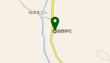 加西砕石株式会社の地図画像