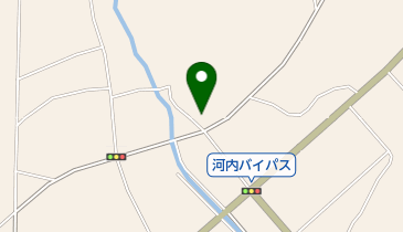 カワイ美容室の地図画像