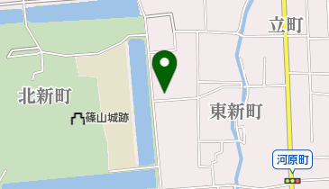 黒住教篠山教会所の地図画像