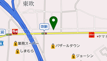 田中接骨院の地図画像