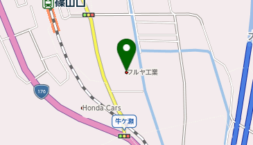 フルヤ工業株式会社の地図画像