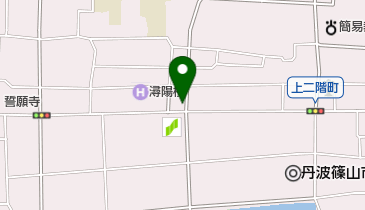 昭和百景館ささやまやの地図画像
