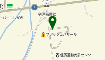 株式会社八鹿逓送の地図画像