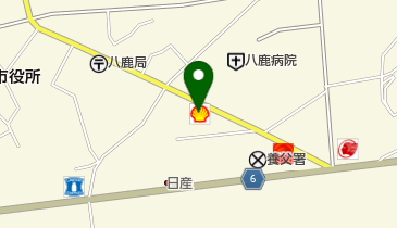 有限会社南但石油の地図画像