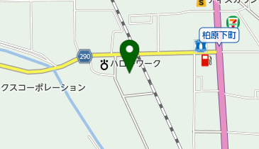柏原加工紙株式会社の地図画像