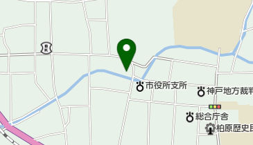 古市場公民館の地図画像