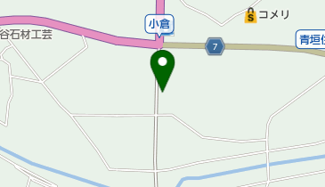 堀ふとん店の地図画像