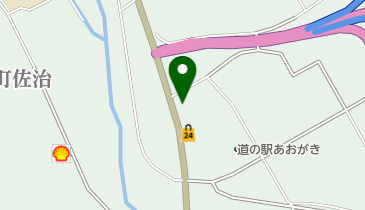 苗山塗装店の地図画像