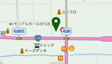 ジャパンファミリー氷上店の地図画像