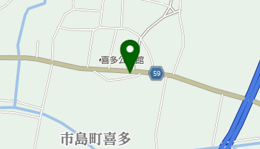 アキラ理容の地図画像