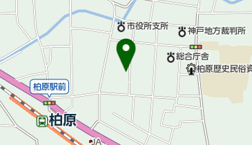 山口理容店の地図画像
