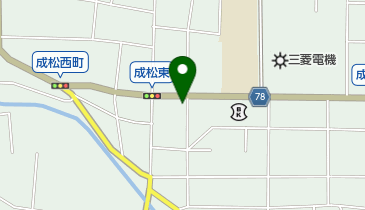 あづま屋の地図画像