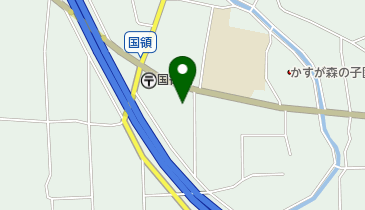 国領ふるさと館の地図画像