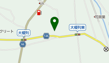 大榎列公会堂の地図画像