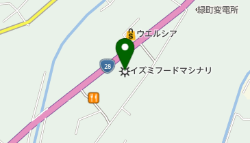 株式会社イズミフードマシナリの地図画像