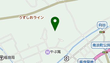 福良八幡神社の地図画像