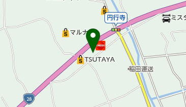 サン美容室三原店の地図画像