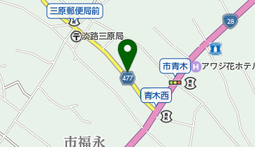 まつみ理容室の地図画像