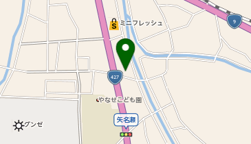 トータルファッションおだがきの地図画像