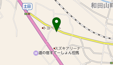 ブルー美容室の地図画像