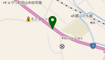 甲良自転車商会の地図画像