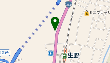 有限会社足立自動車の地図画像