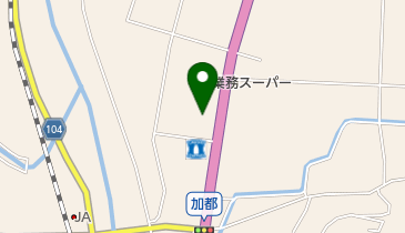 ダイハツ和田山の地図画像