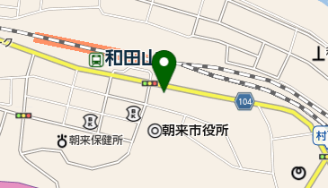 浦野書店の地図画像