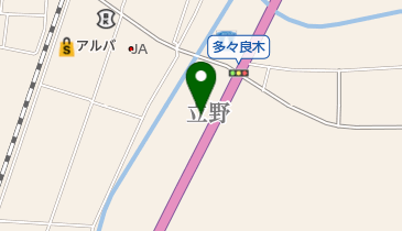 ショップ朝来の地図画像