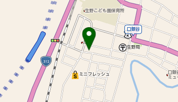 朝来市 生野書院の地図画像