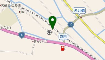 カマタ美容室の地図画像