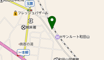 きたがき美容室の地図画像