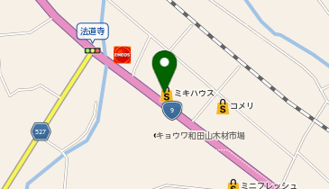 もりもとベビーショップの地図画像