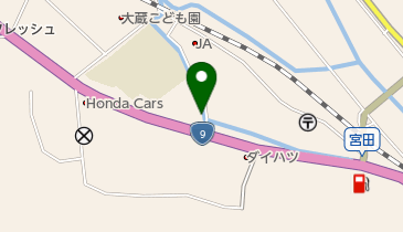 大蔵調剤薬局の地図画像