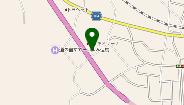 高品理容店の地図画像