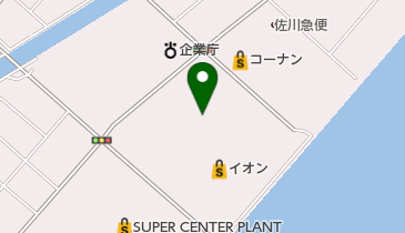 谷川衣料品店の地図画像